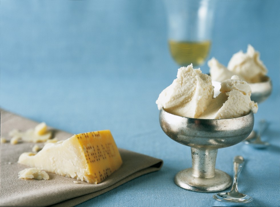Gelato salato: Gusto parmigiano reggiano