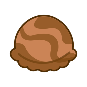 Gelato al gusto cioccolato
