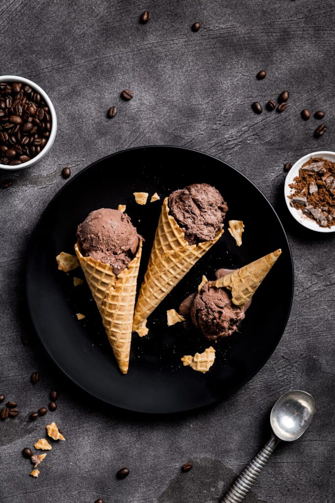Gelato al cioccolato Milano