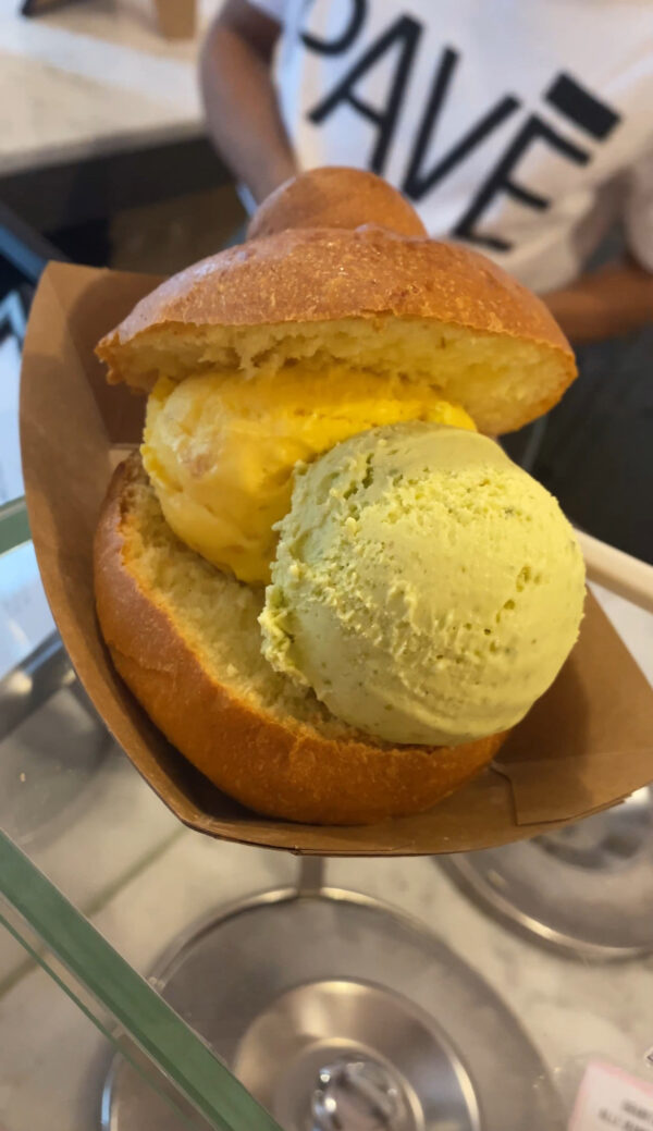 Brioche Gelato Milano Gelateria Pavè
