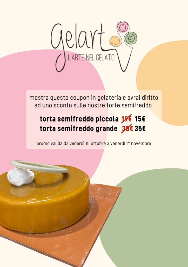 Gelato Promo Torta Gelato Semifreddo