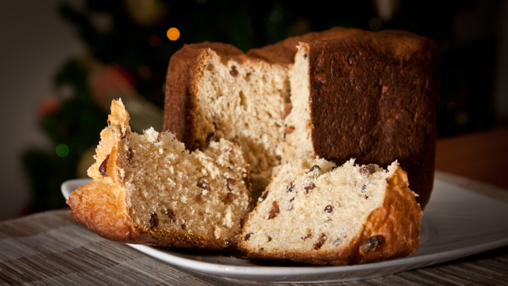 Panettone con gelato Milano