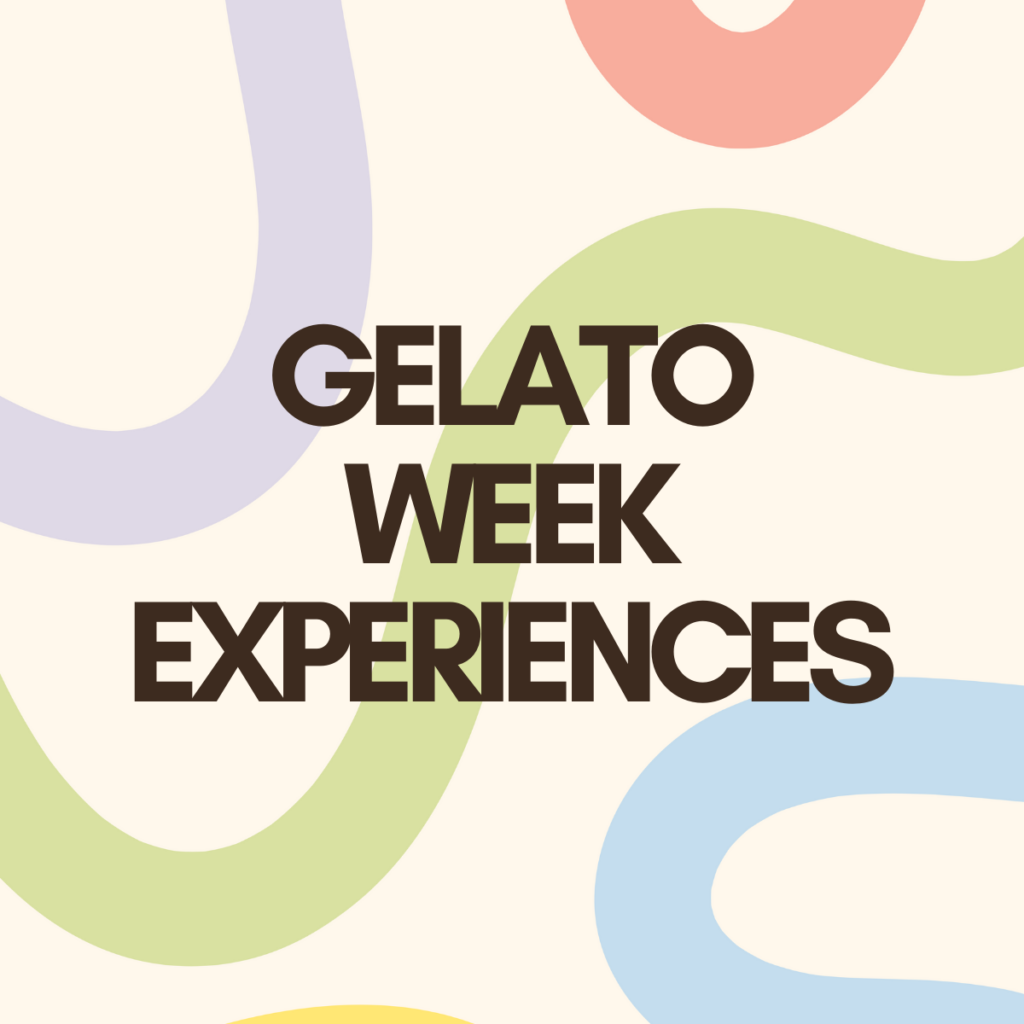 Gelato Week Experiences Gelato Week 2025