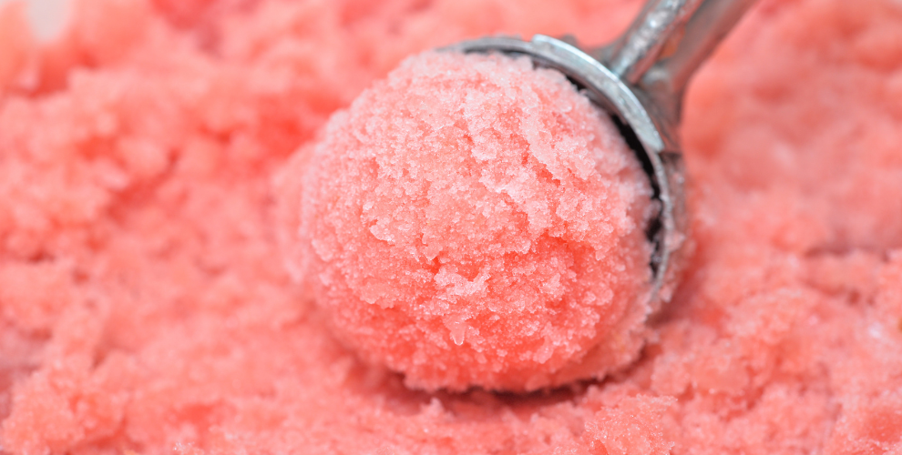 Differenza gelato alla frutta e sorbetto alla frutta