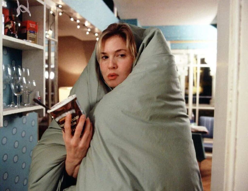 gelato e cinema - bridget jones