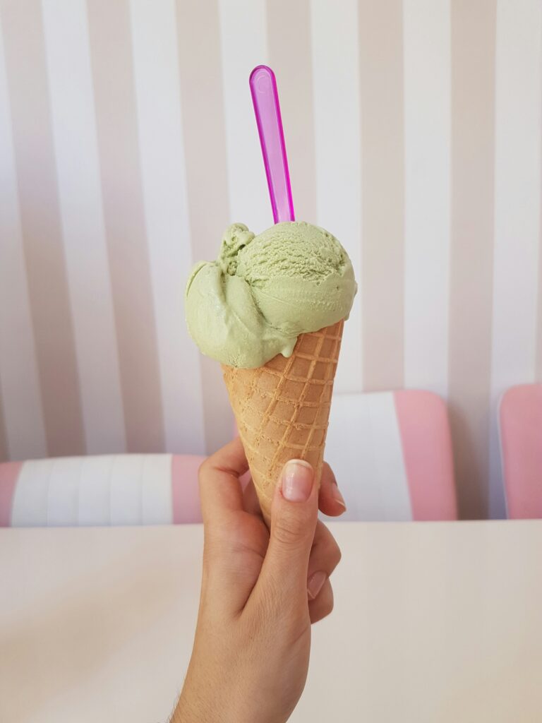 Cono gelato pistacchio, trend gelato 2025