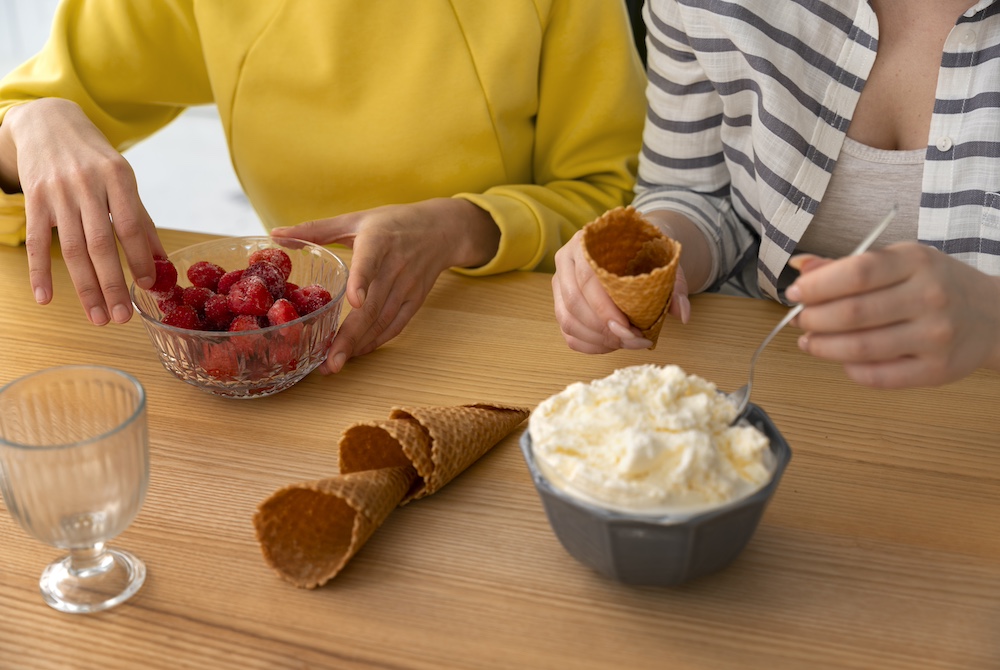 Gelato e alimentazione equilibrata