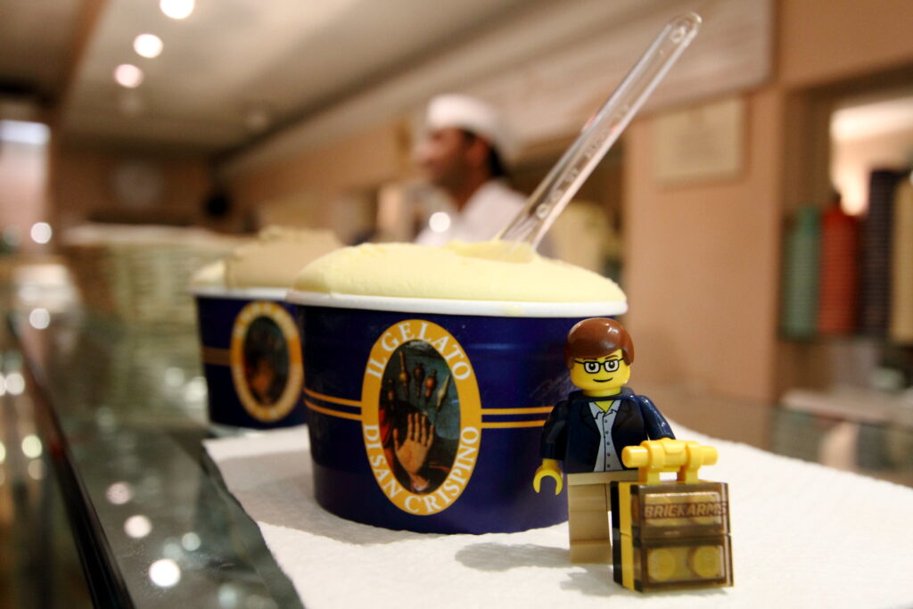 Il gelato di San Crispino Roma