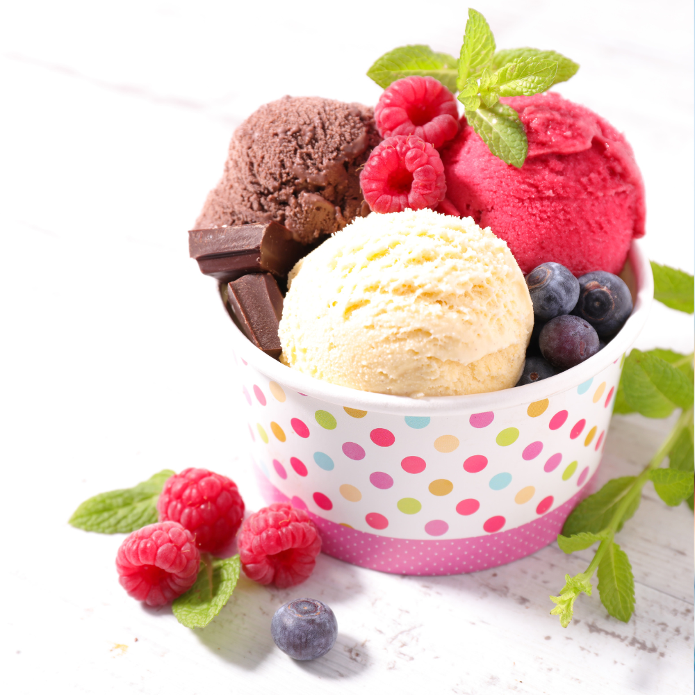 gelato e frutta fresca, i migliori abbinamenti