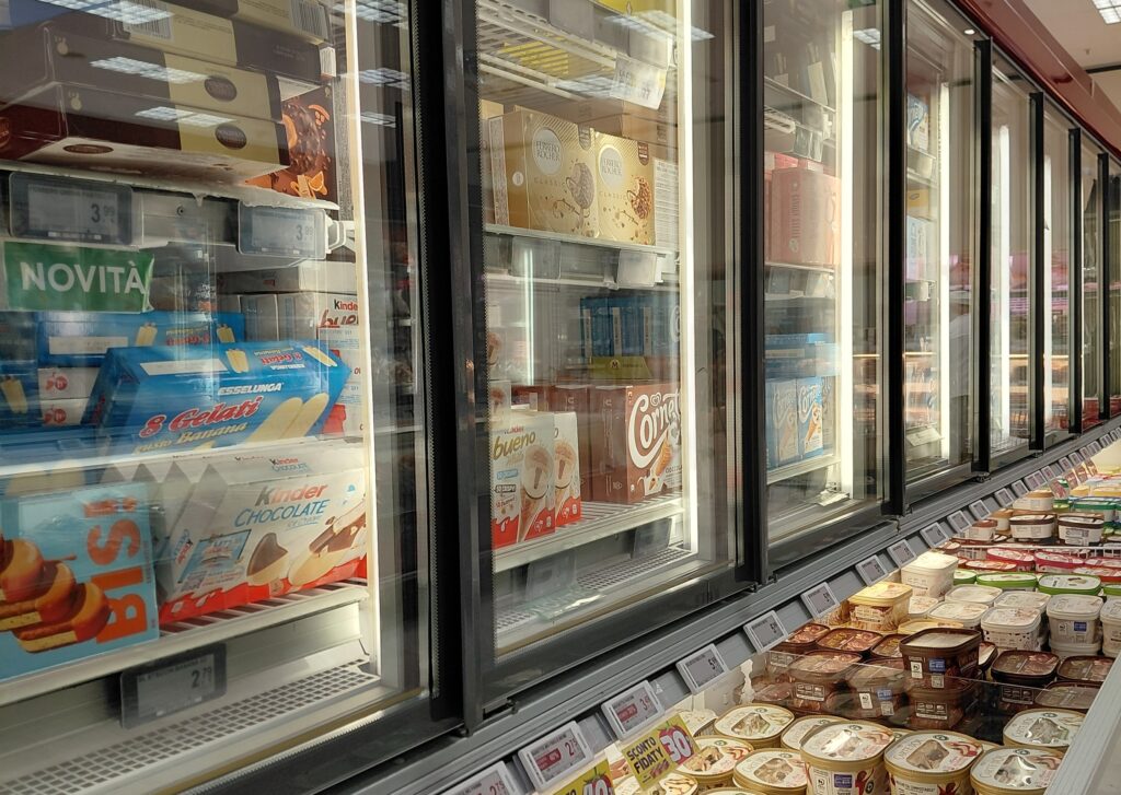 Nuovi gelati confezionati al supermercato