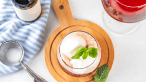 float cocktail con gelato