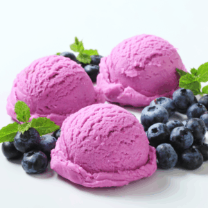 ingredienti locali nel gelato artigianale al mirtillo