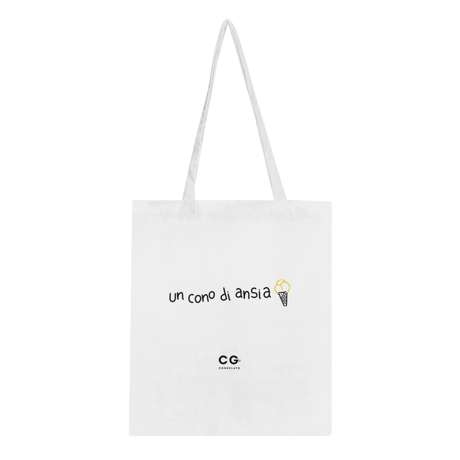 Un cono di ansia - Classic Tote Bag White