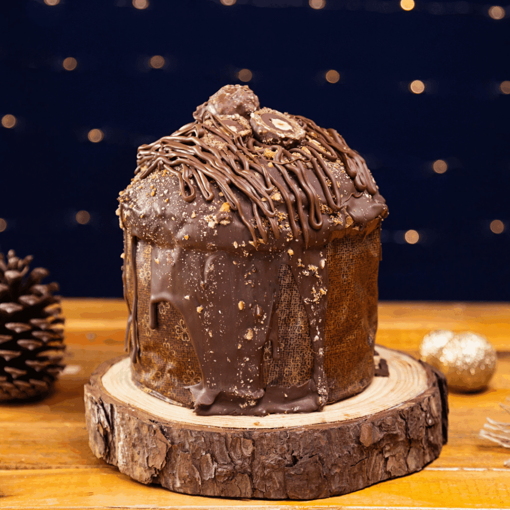 panettone ripieno di gelato