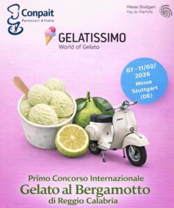 Gelatissimmo gelato bergamotto