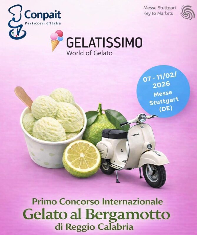 Gelatissimmo gelato bergamotto
