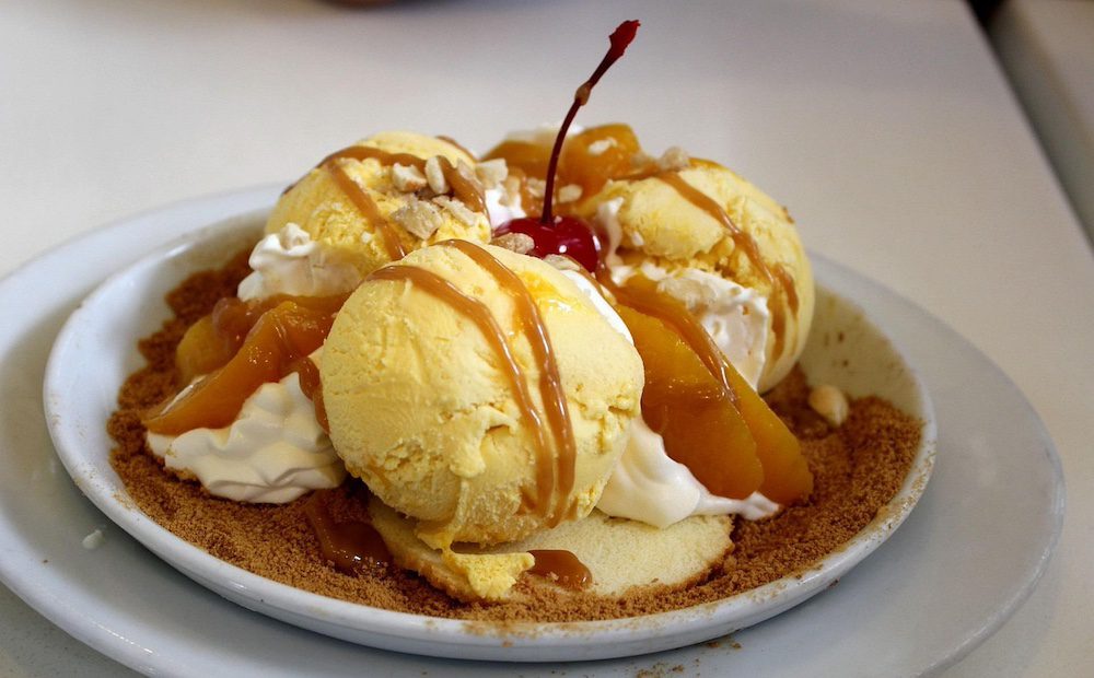 Gelato caramello gourmet