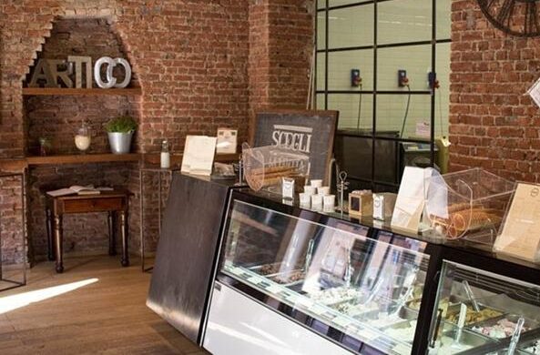 gelaterie tre coni Milano Artico gelateria