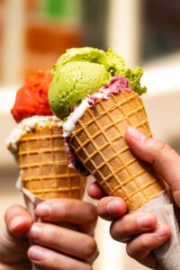 cono gelato, gelaterie Sanremo